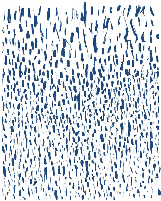 Blue Dash Pattern