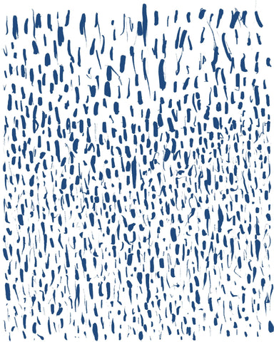 Blue Dash Pattern