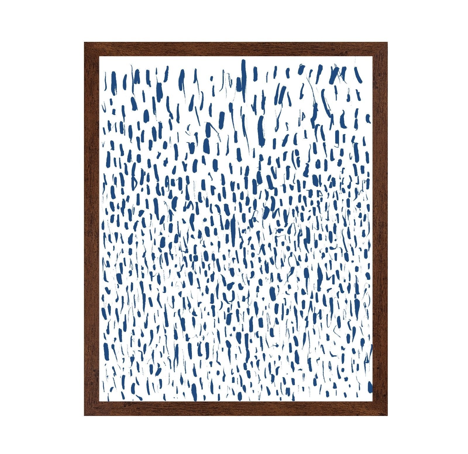 Blue Dash Pattern