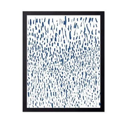 Blue Dash Pattern