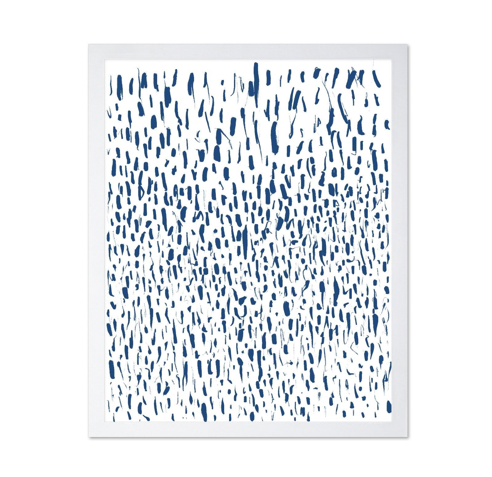 Blue Dash Pattern