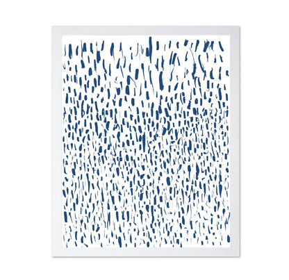 Blue Dash Pattern