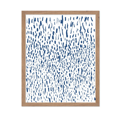 Blue Dash Pattern