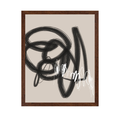Abstract Scribble Lines