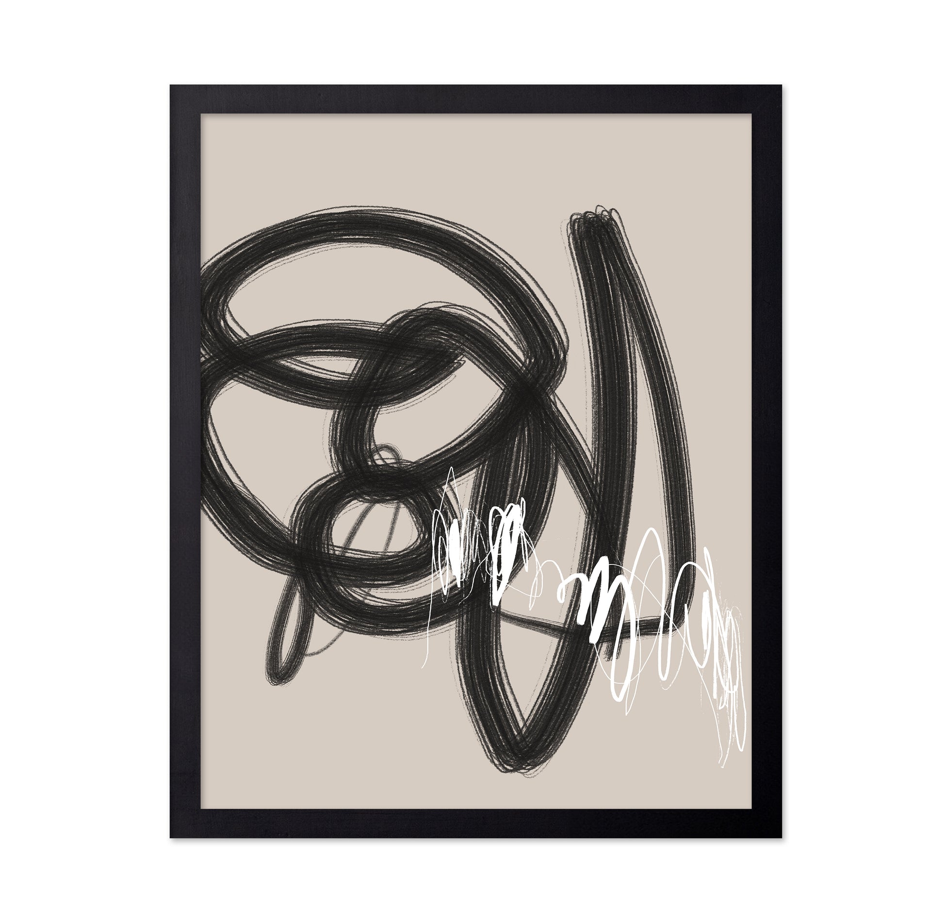 Abstract Scribble Lines