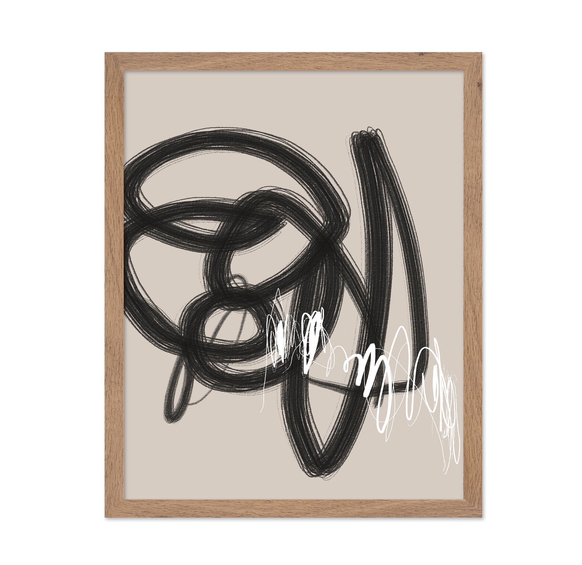 Abstract Scribble Lines