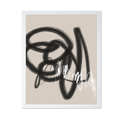 Abstract Scribble Lines