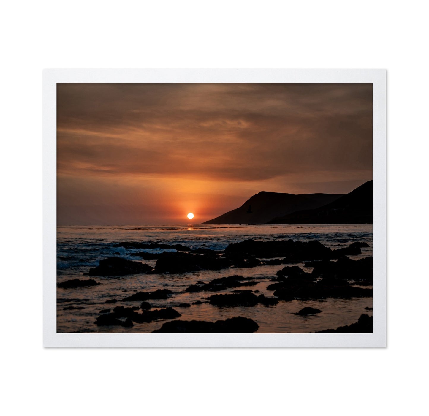 Ocean Sunset Horizon