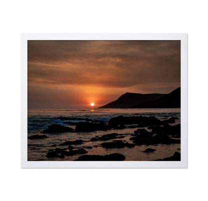 Ocean Sunset Horizon