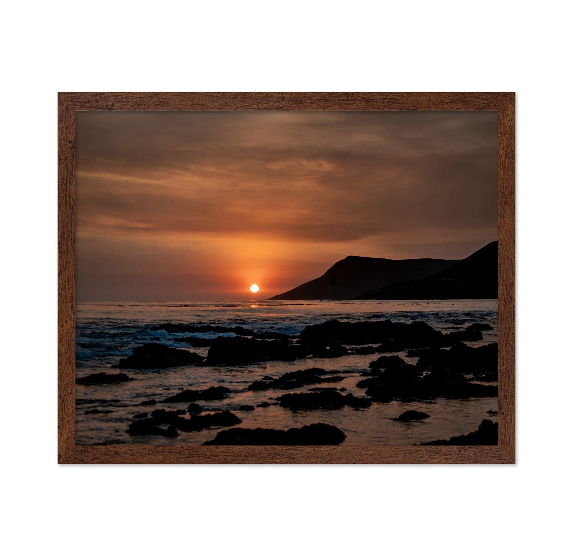 Ocean Sunset Horizon