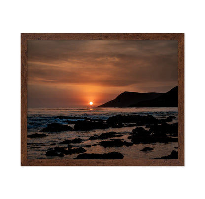 Ocean Sunset Horizon