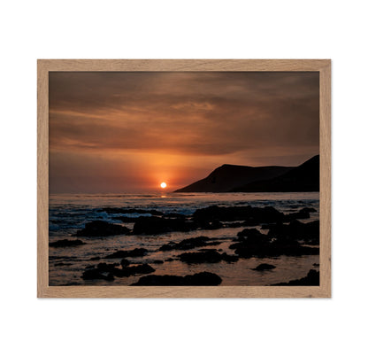 Ocean Sunset Horizon