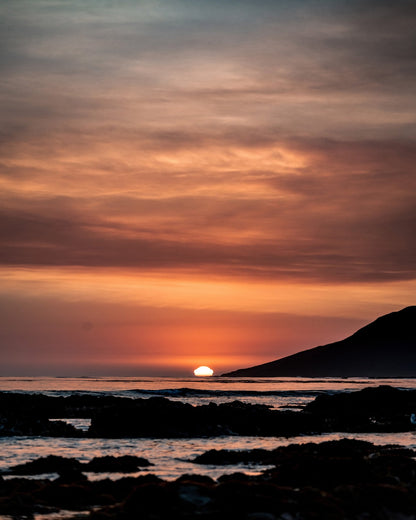 Coastal Sunset Glow No3