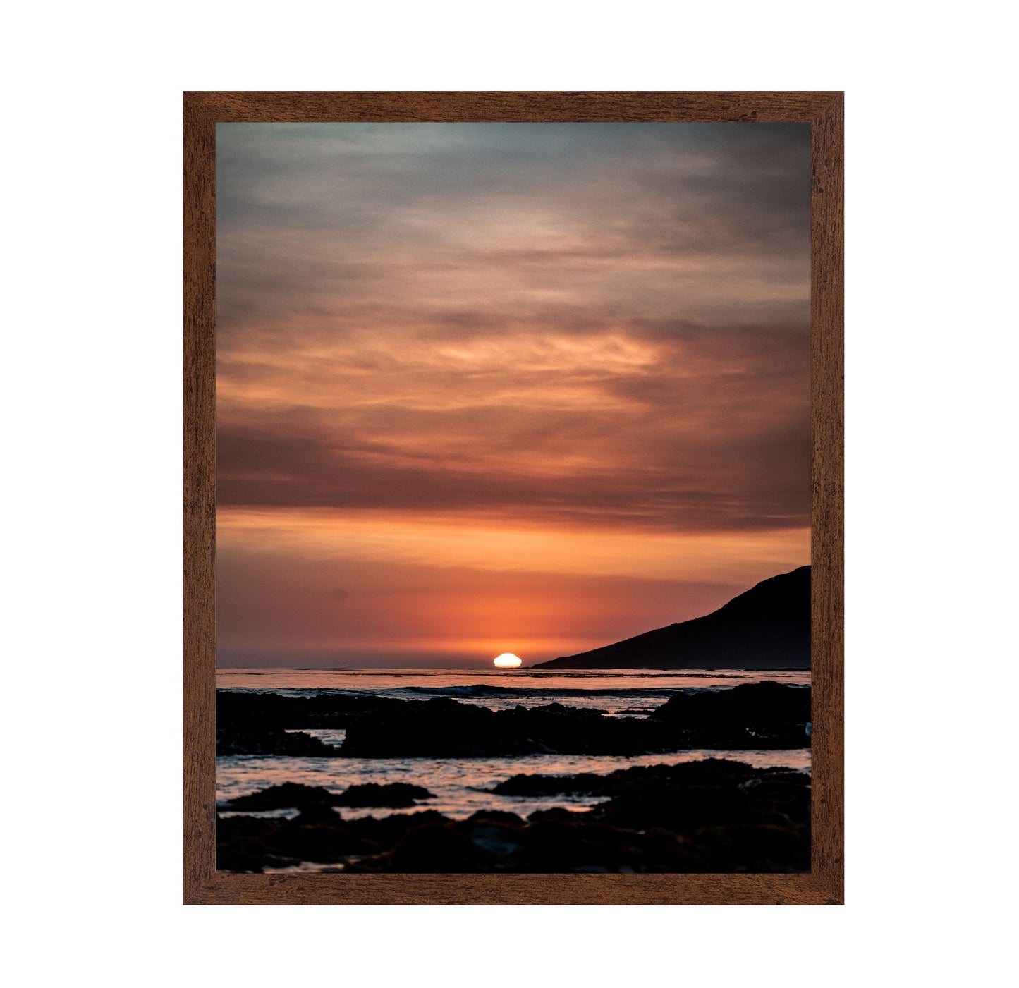 Coastal Sunset Glow No3