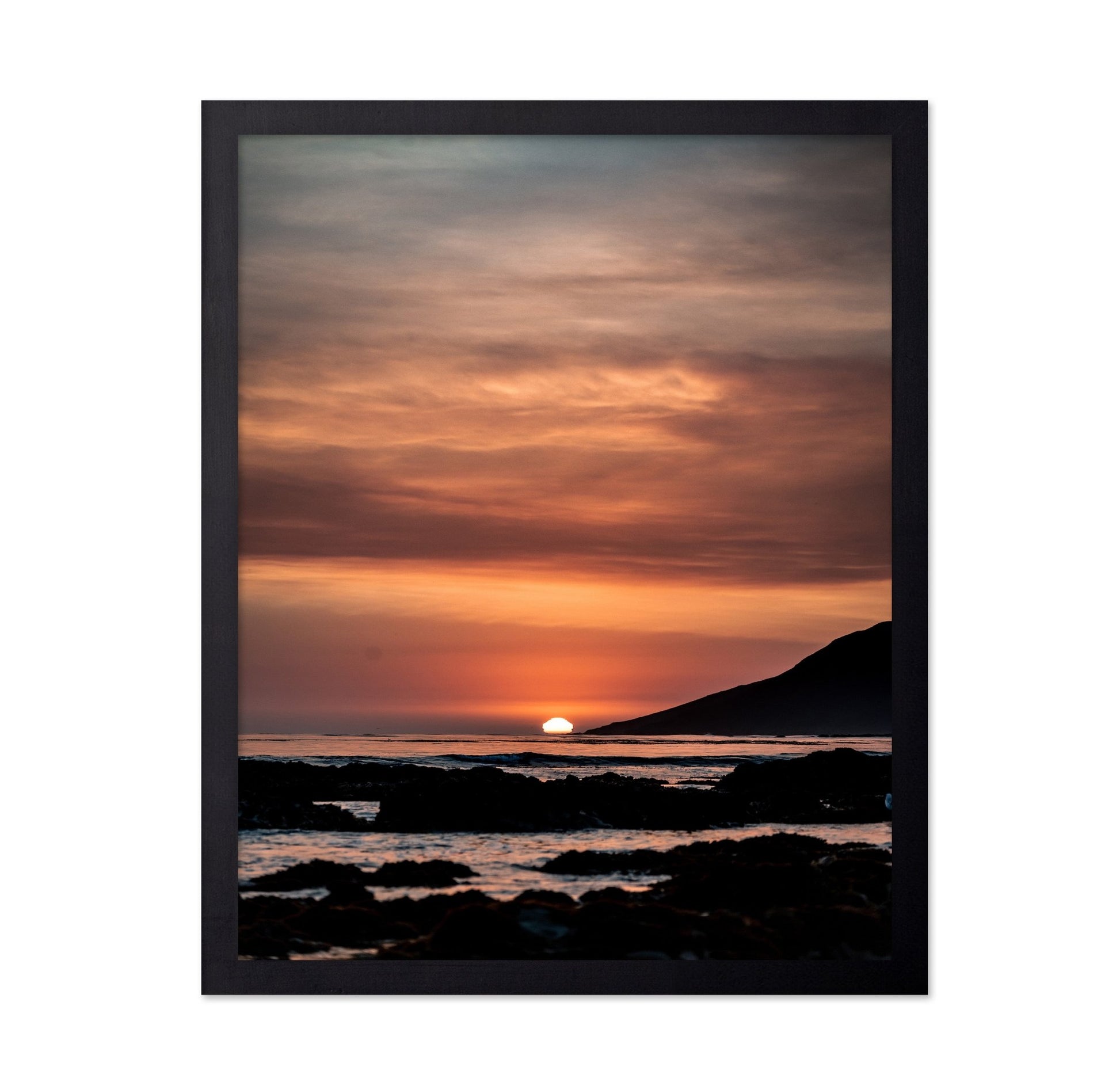 Coastal Sunset Glow No3
