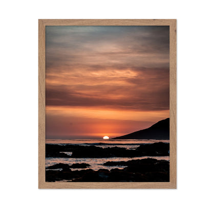 Coastal Sunset Glow No3