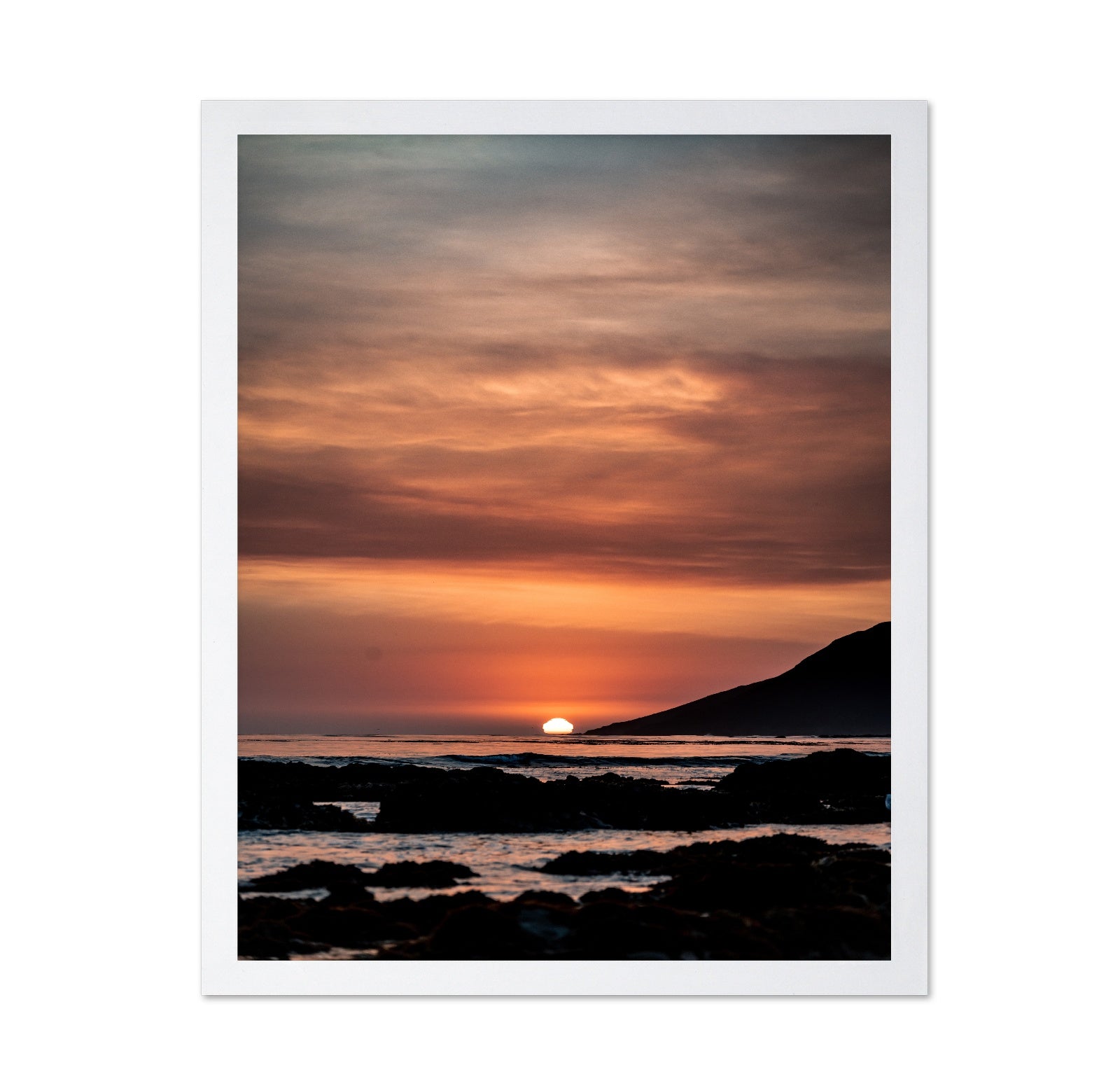 Coastal Sunset Glow No3