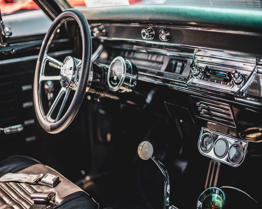 Vintage Car Interior No2
