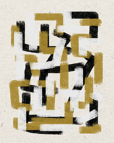 Golden Maze Lines