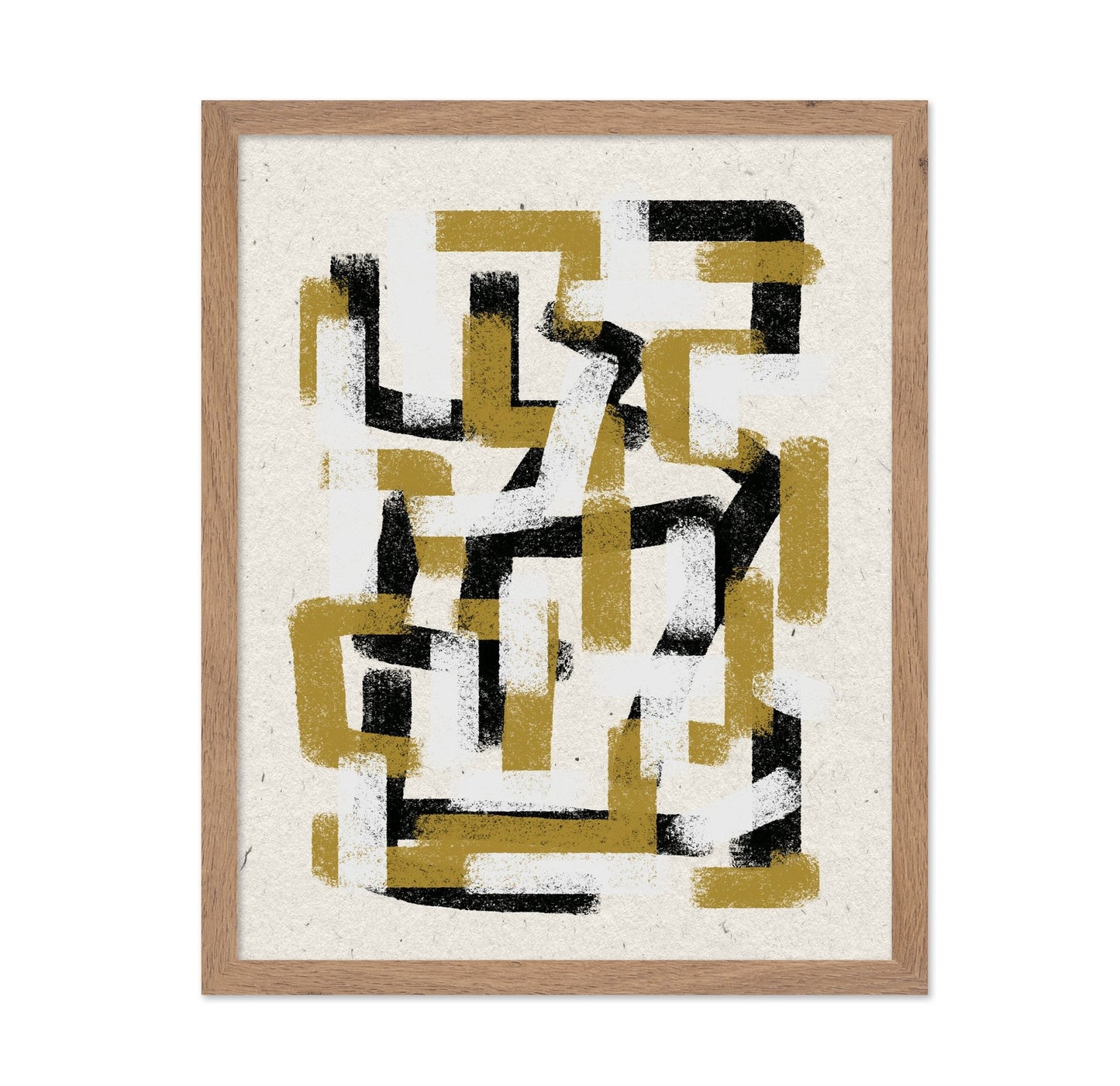 Golden Maze Lines