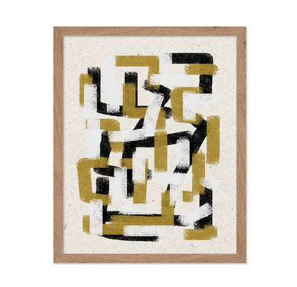 Golden Maze Lines