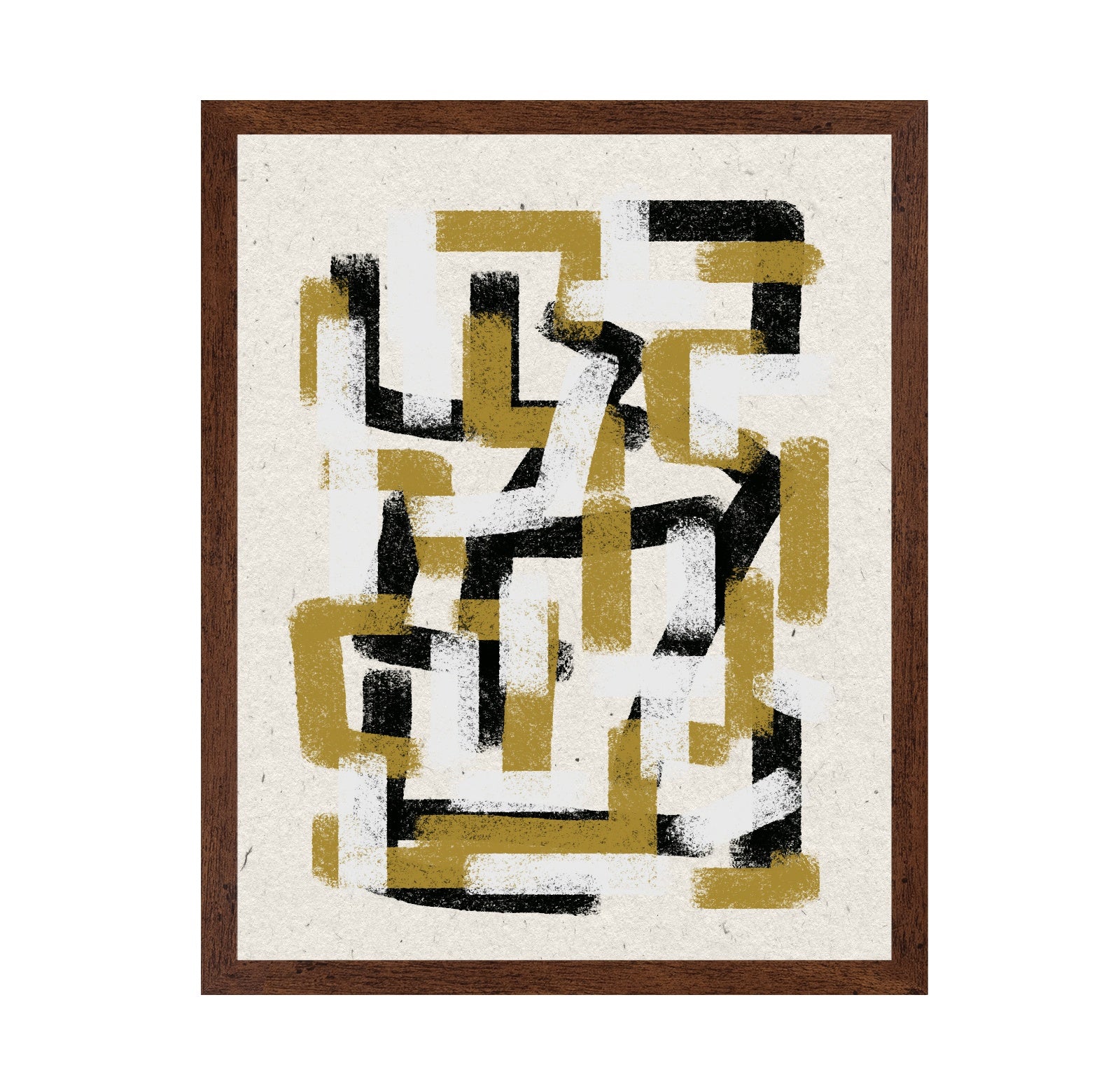 Golden Maze Lines