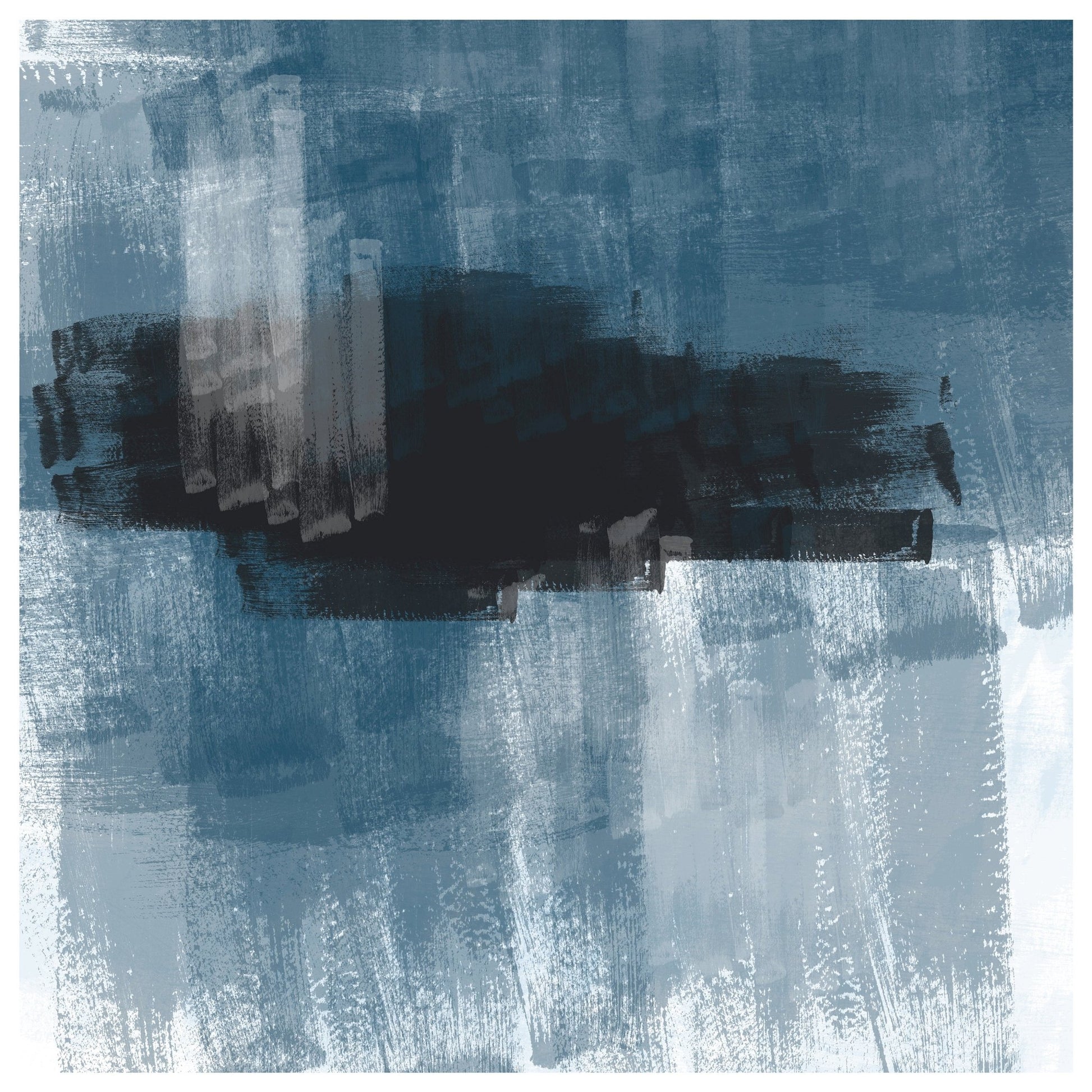 Blue Abstract Motion No3