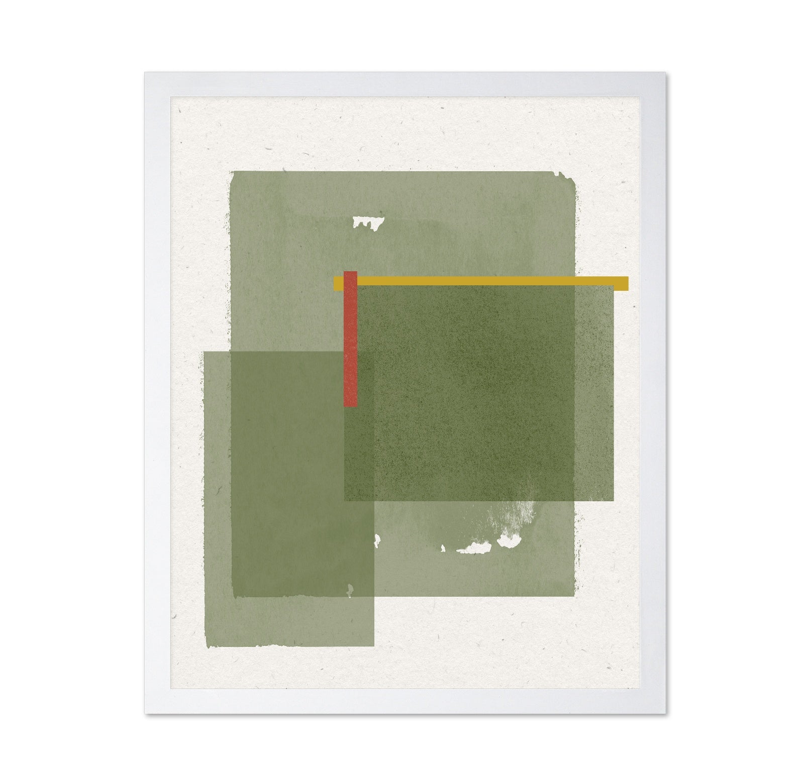 Muted Green Layers