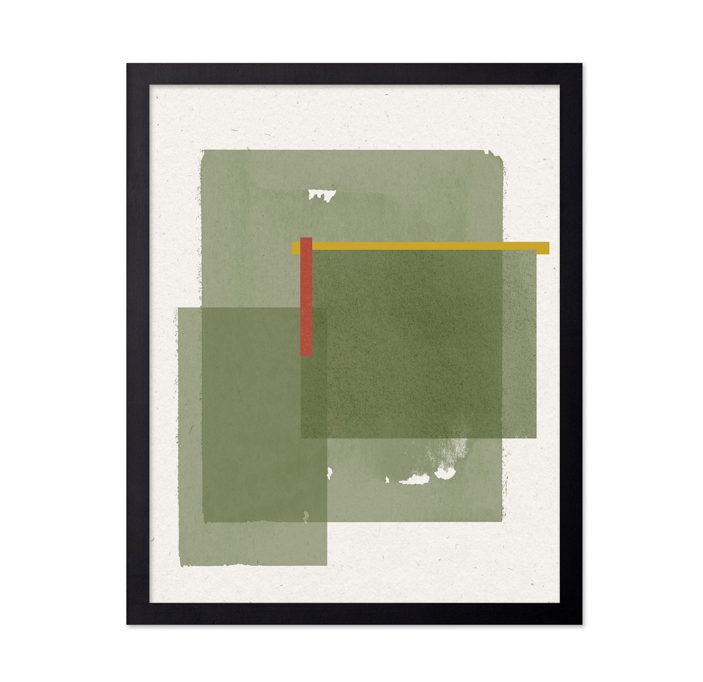 Muted Green Layers