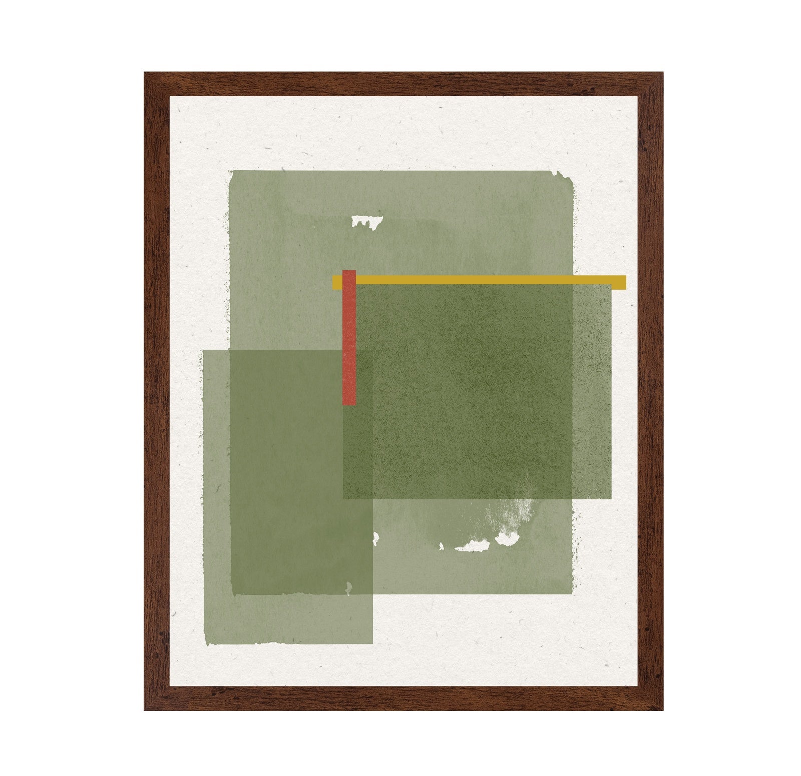 Muted Green Layers