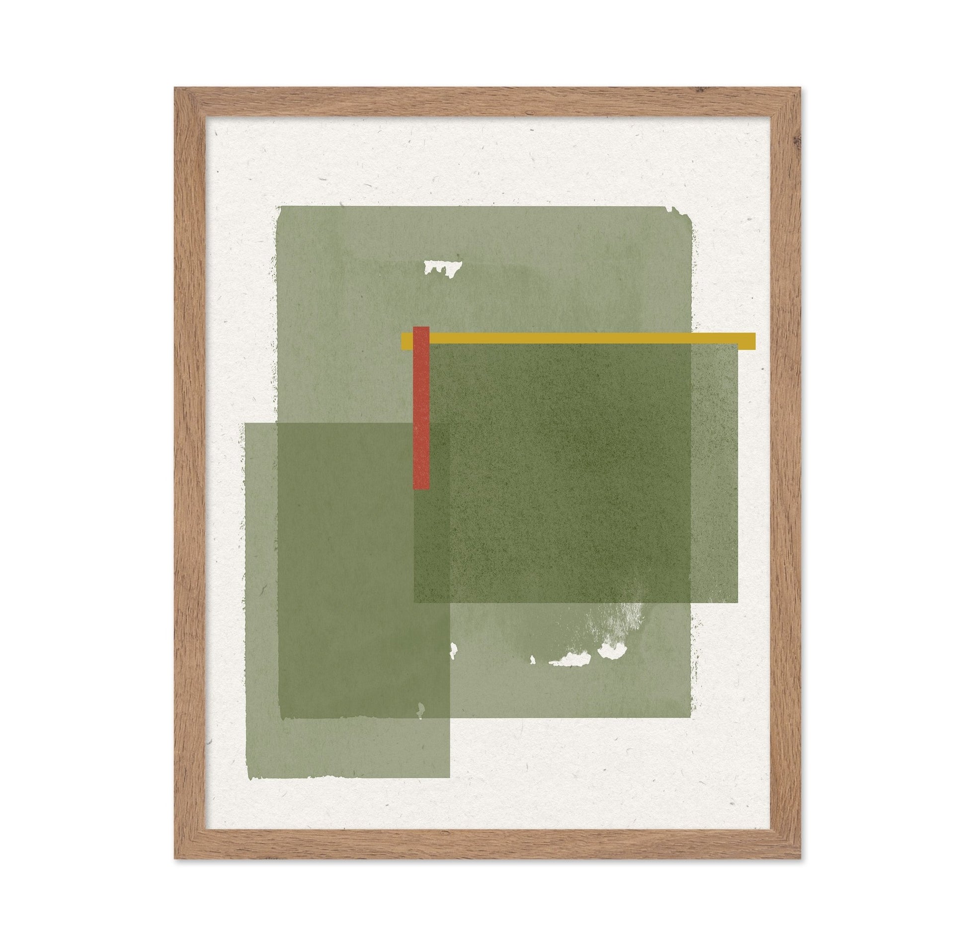 Muted Green Layers