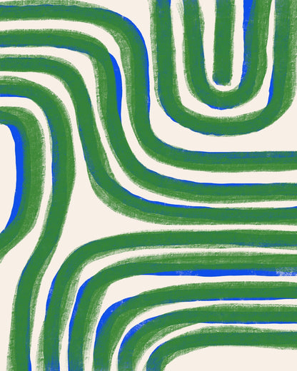 Green Wave Paths