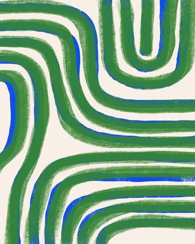 Green Wave Paths
