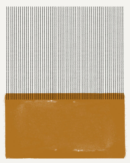 Striped Ochre Contrast