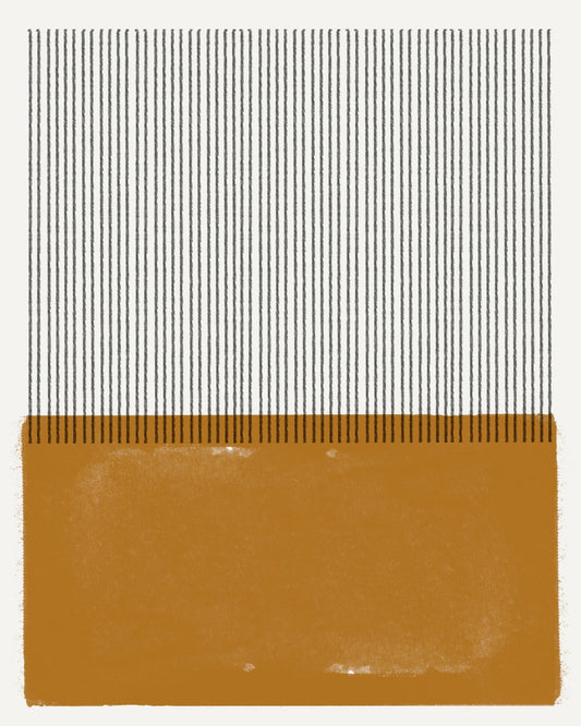 Striped Ochre Contrast