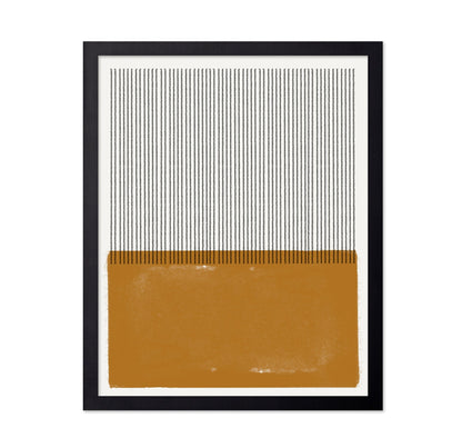 Striped Ochre Contrast