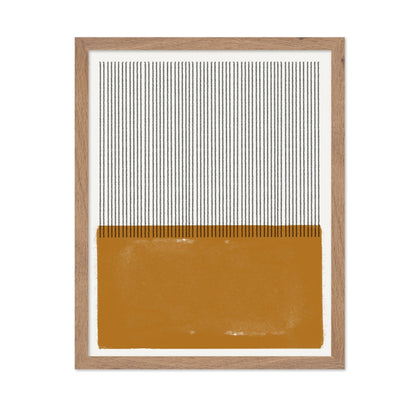 Striped Ochre Contrast