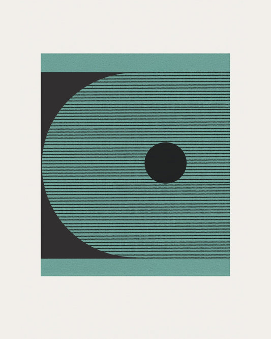 Striped Circle Form