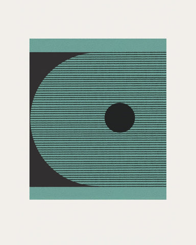 Striped Circle Form