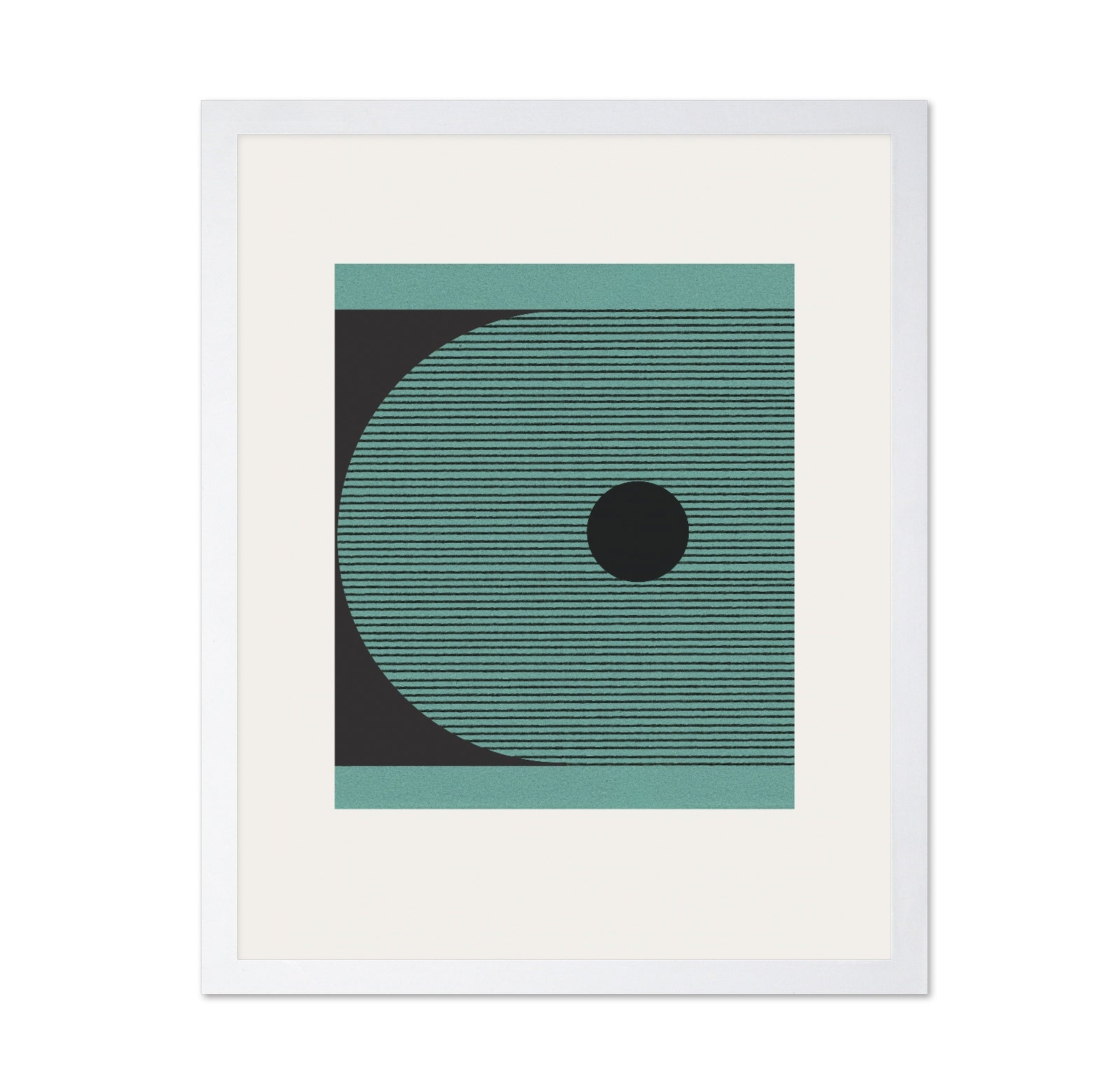 Striped Circle Form