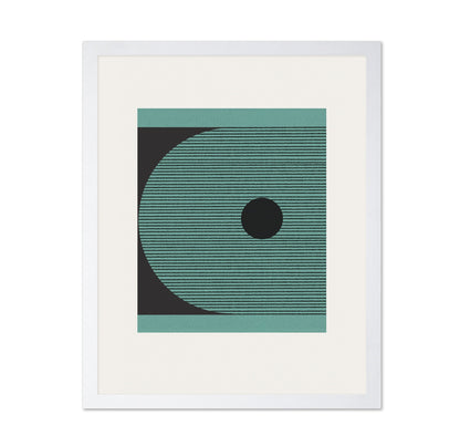 Striped Circle Form