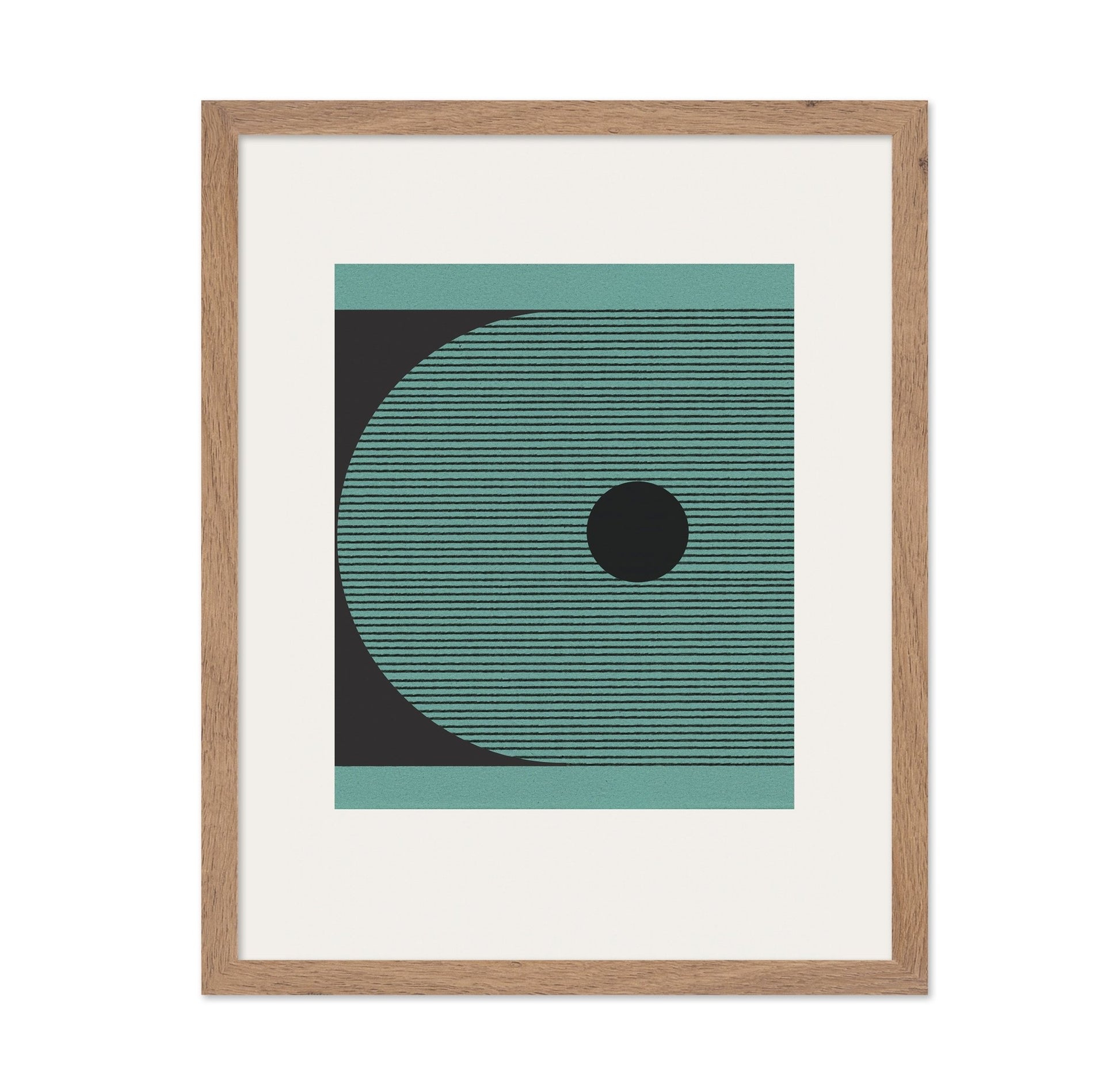 Striped Circle Form