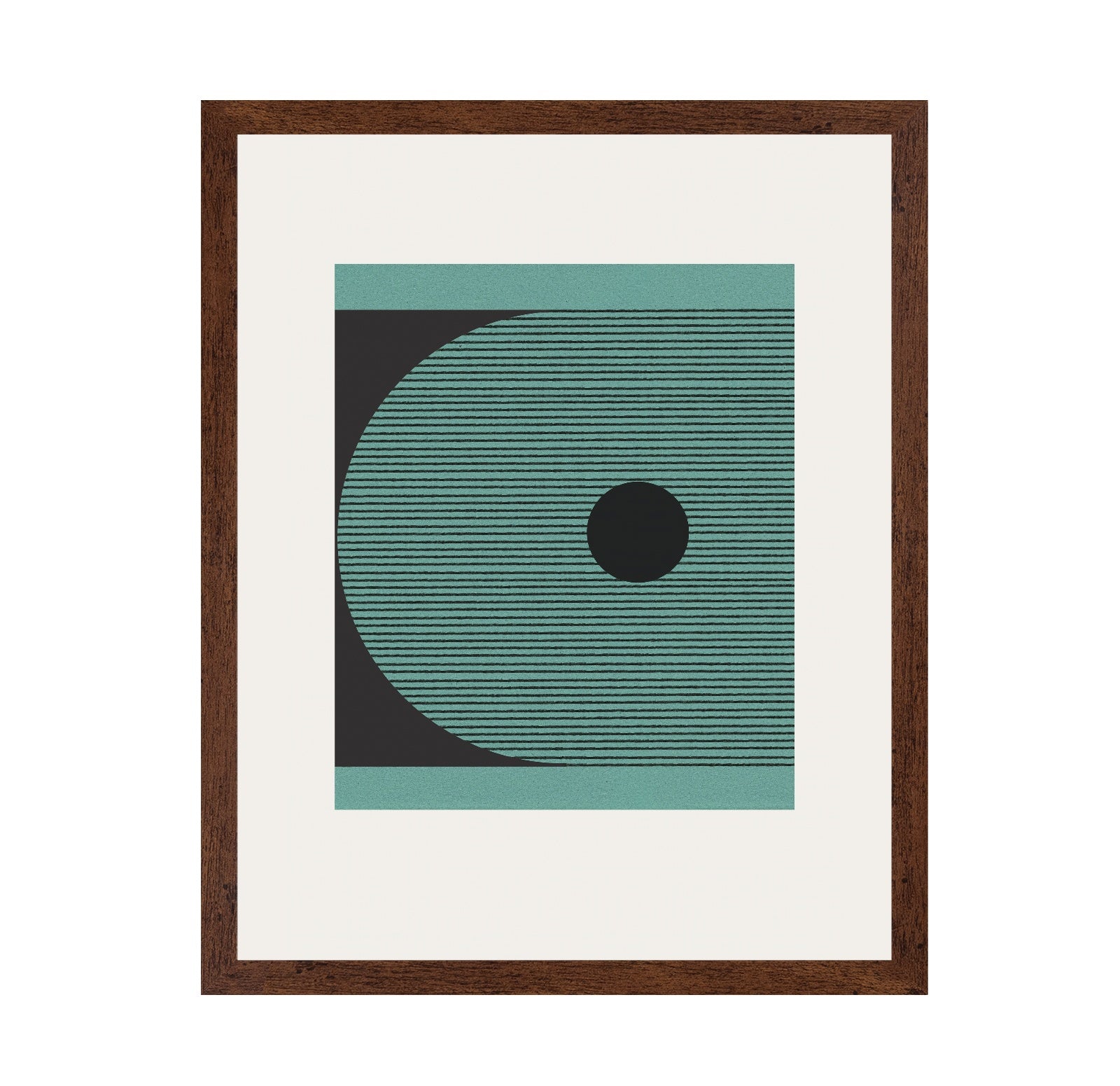 Striped Circle Form