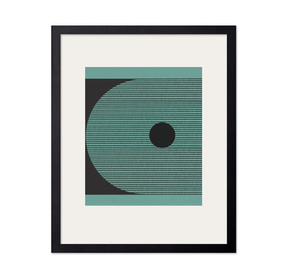 Striped Circle Form