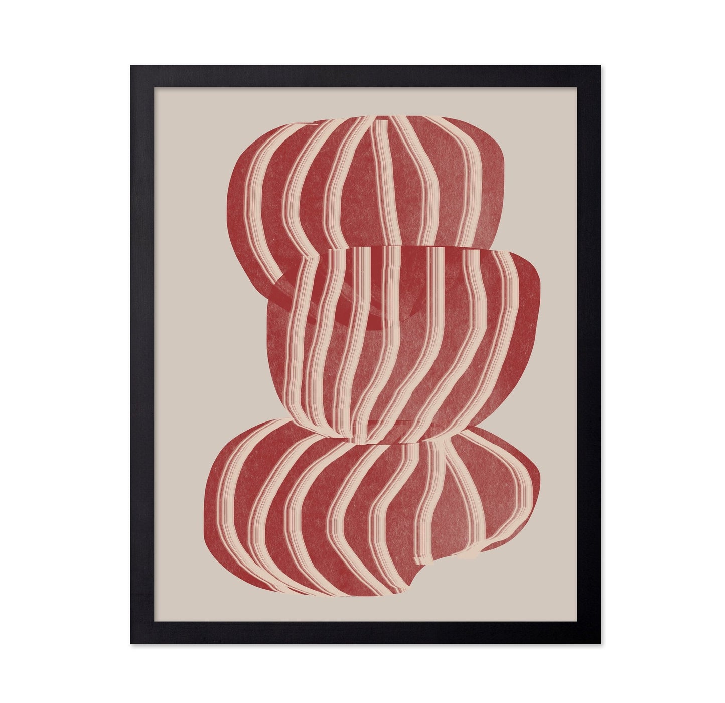 Striped Form Layers