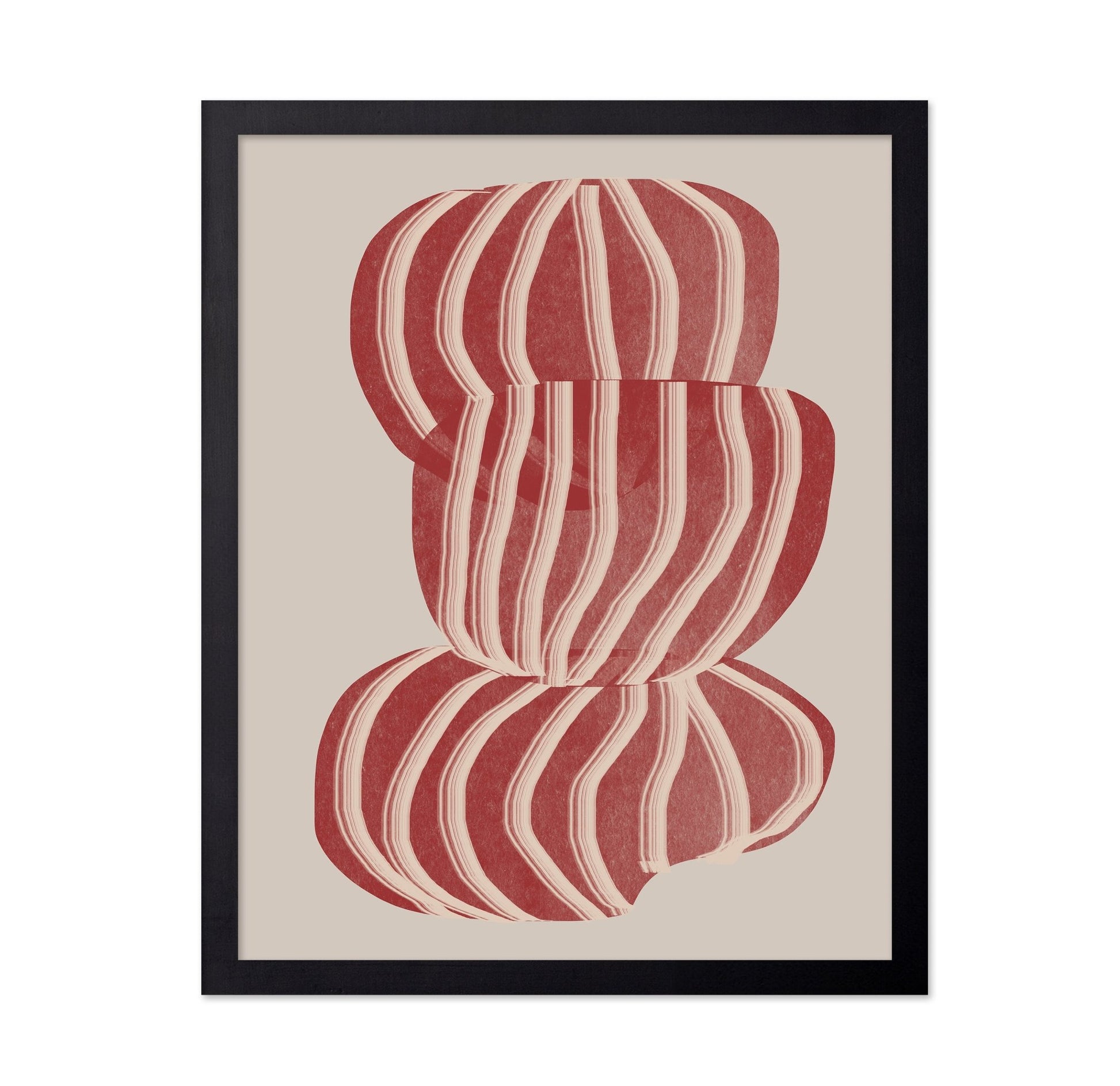 Striped Form Layers