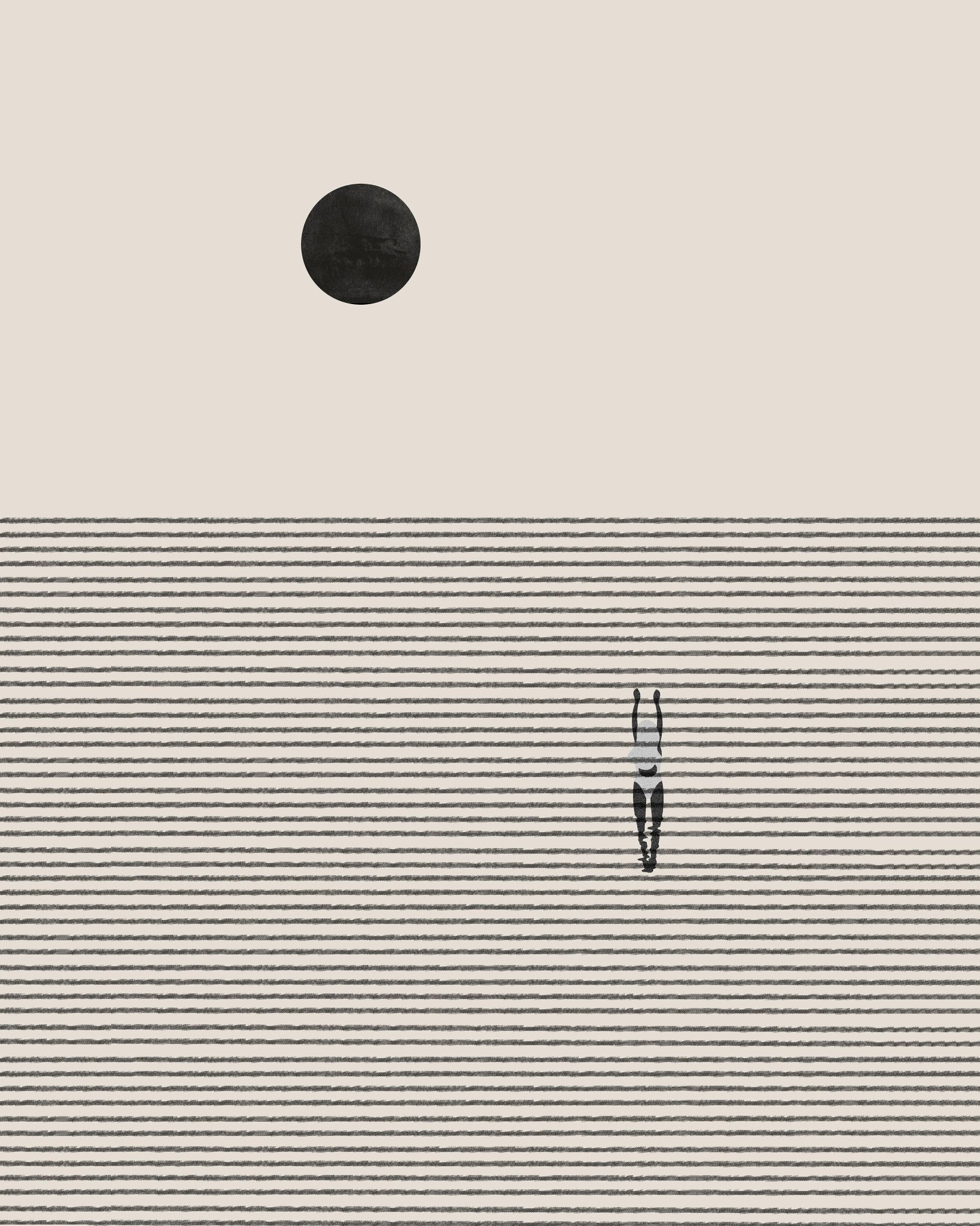 Solitary Line Horizon