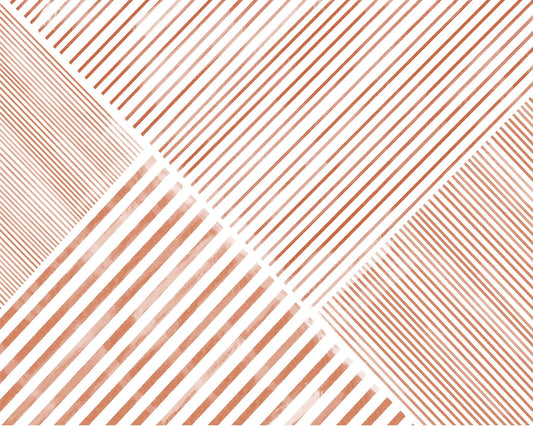 Terracotta Line Grid