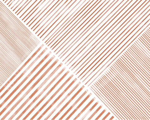 Terracotta Line Grid