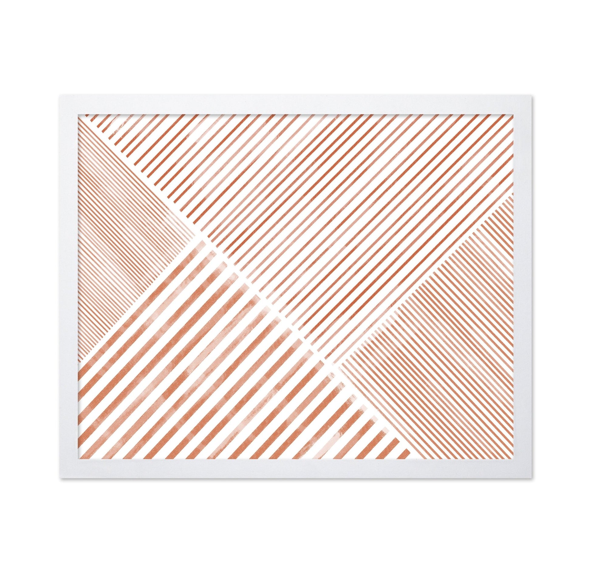 Terracotta Line Grid